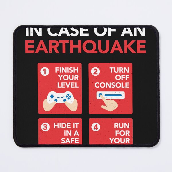 Item preview, Gamer Earthquake - Gaming Love designed and sold by ChrisFeil.