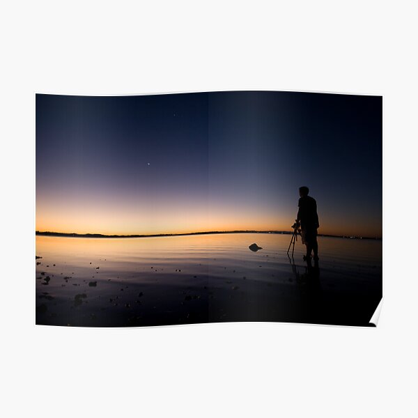 Man and his camera. Poster
