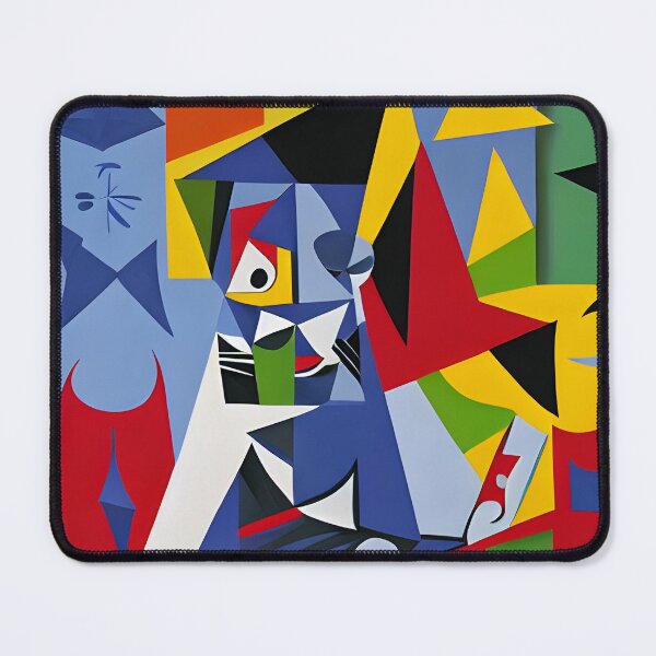 Item preview, Cubist Style, Abstract Cubism Pet Portrait, Special designed and sold by syncscollective.