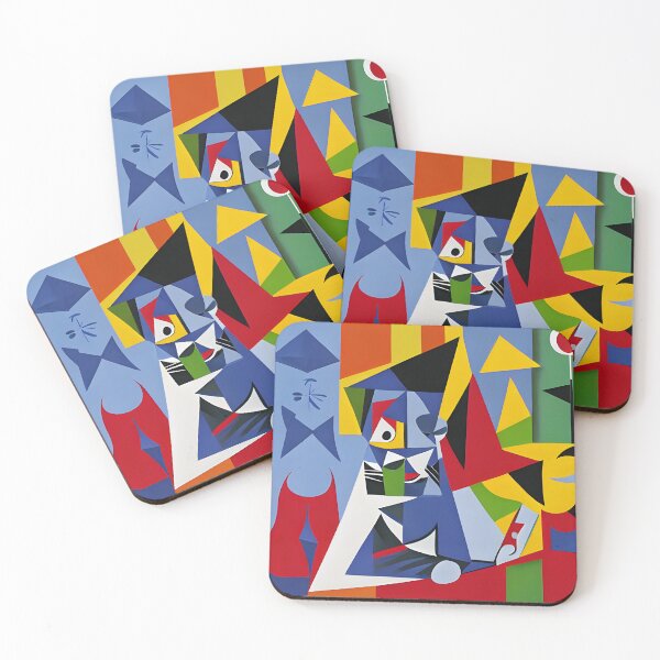 Item preview, Cubist Style, Abstract Cubism Pet Portrait, Special designed and sold by syncscollective.