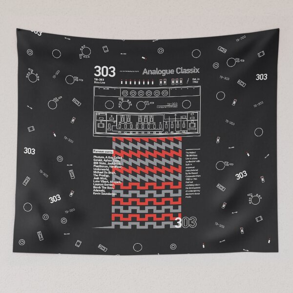 Item preview, 303 Classix Fullprint designed and sold by synthshirts.
