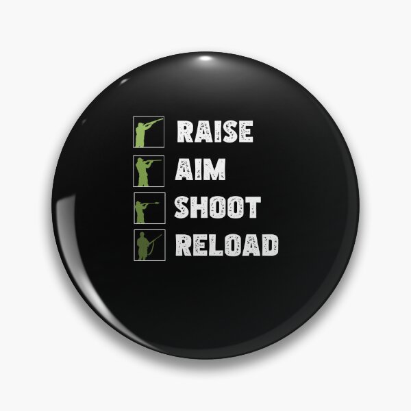 Item preview, Awesome Raise Aim Shoot Reload For Grouse Hunting Enthusiast designed and sold by StrongShirts.