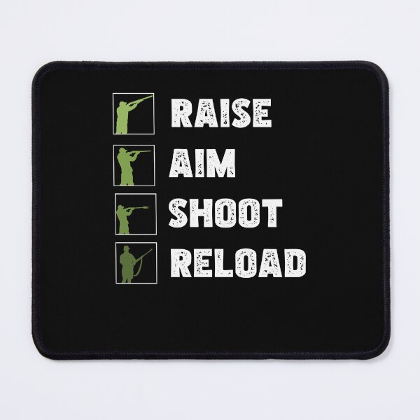 Item preview, Awesome Raise Aim Shoot Reload For Grouse Hunting Enthusiast designed and sold by StrongShirts.