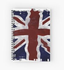 Patriotic Union Jack UK Union Flag Spiral Notebook