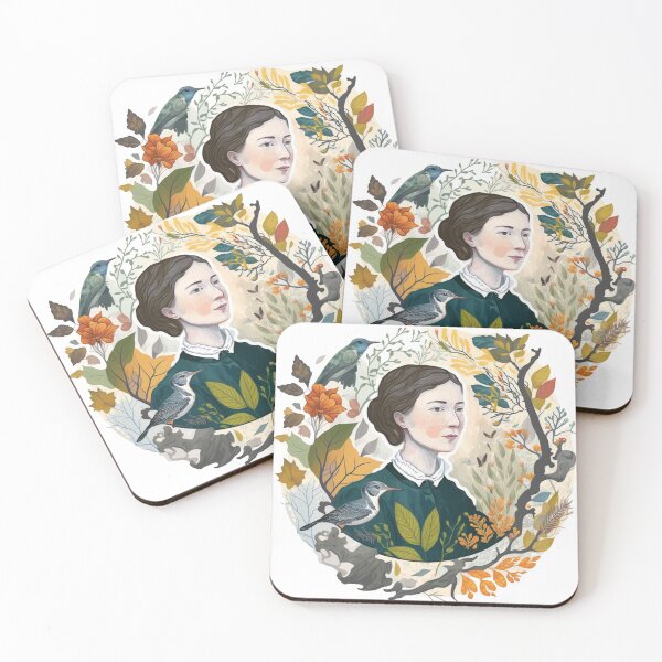 Item preview, Emily Dickinson fan made sticker designed and sold by VivaanArt.