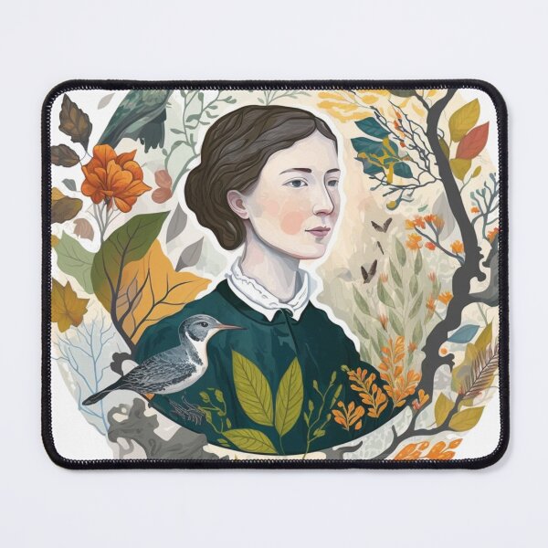 Item preview, Emily Dickinson fan made sticker designed and sold by VivaanArt.