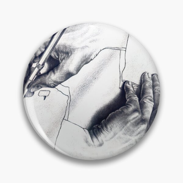 Item preview, Escher - drawing hands designed and sold by funnypixels.