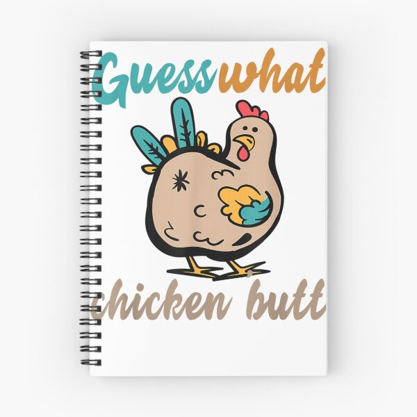 Item preview, GUESS WHAT_ CHICKEN BUTT! Funny  designed and sold by guyebeder.