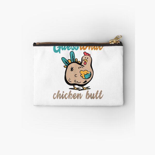 Item preview, GUESS WHAT_ CHICKEN BUTT! Funny  designed and sold by guyebeder.