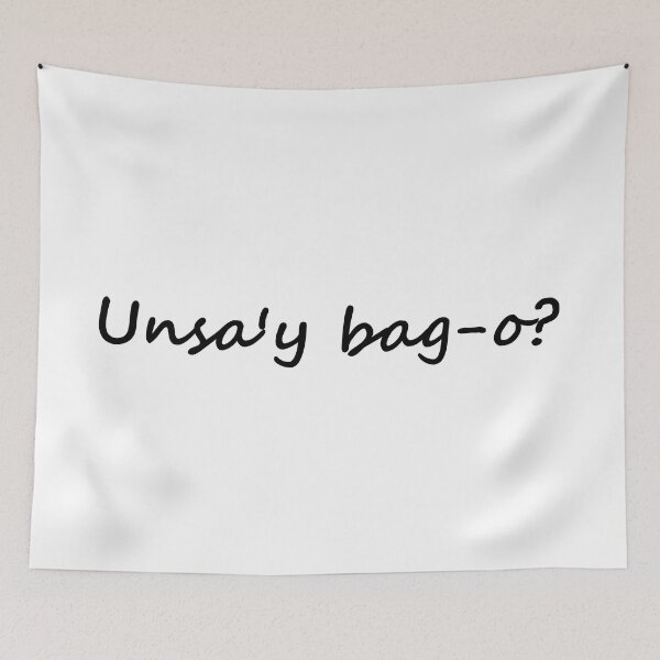 Item preview, " Unsa'y bag-o? " In Bisaya / Cebuano means " Anything new? " In english designed and sold by PabloBSanchez.