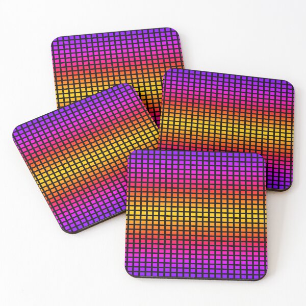 Item preview, Sunset Gradient Grid designed and sold by BeJolley.