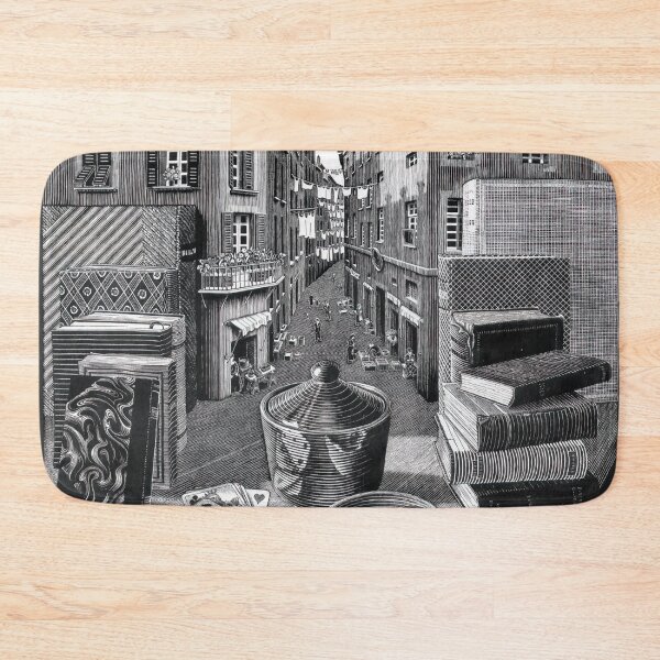 Item preview, Escher - Still Life and Street designed and sold by funnypixels.