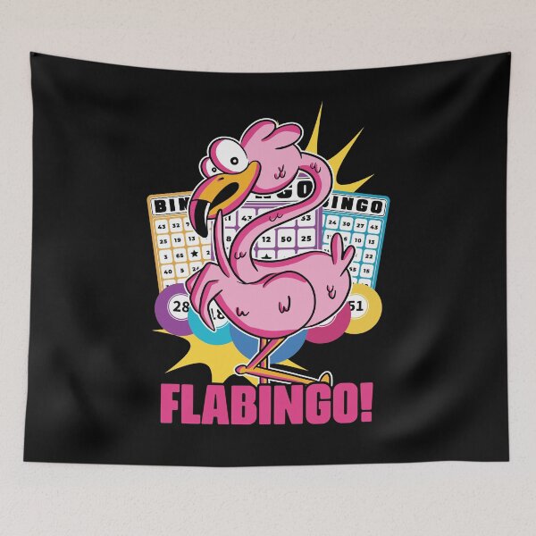Item preview, Funny Flamingo Bingo Flamingo For Bingo Nights Bingo Players designed and sold by Nessshirts.