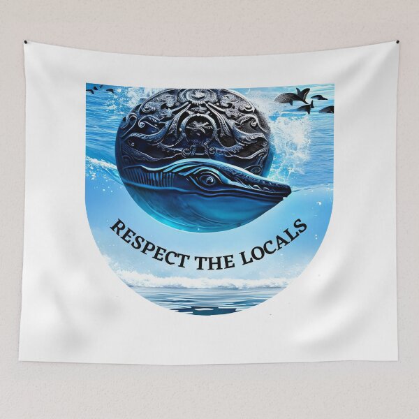 Item preview, Save the Ocean - Respect Locals designed and sold by Igorlegrand.