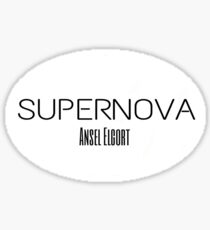 Ansel Elgort "Supernova" EP Sticker