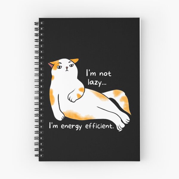 Item preview, Lazy Fat Cat designed and sold by Calista Media.