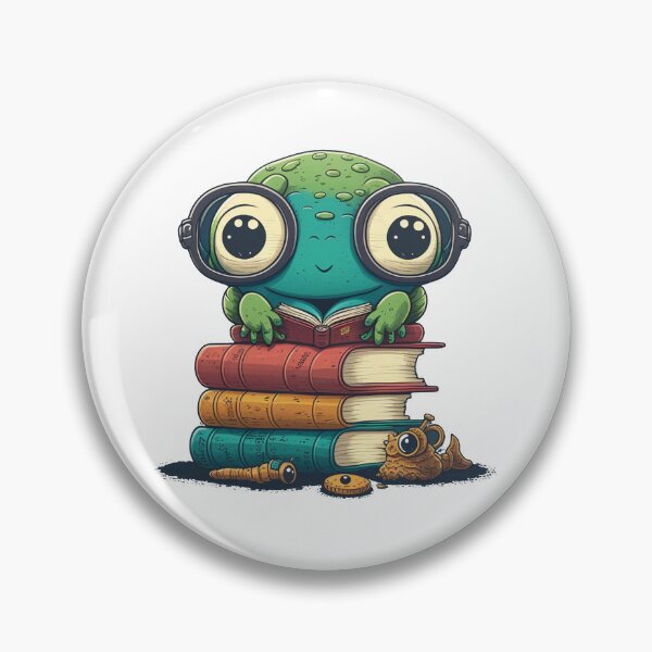 Item preview, Cute Bookworm designed and sold by Coolea.