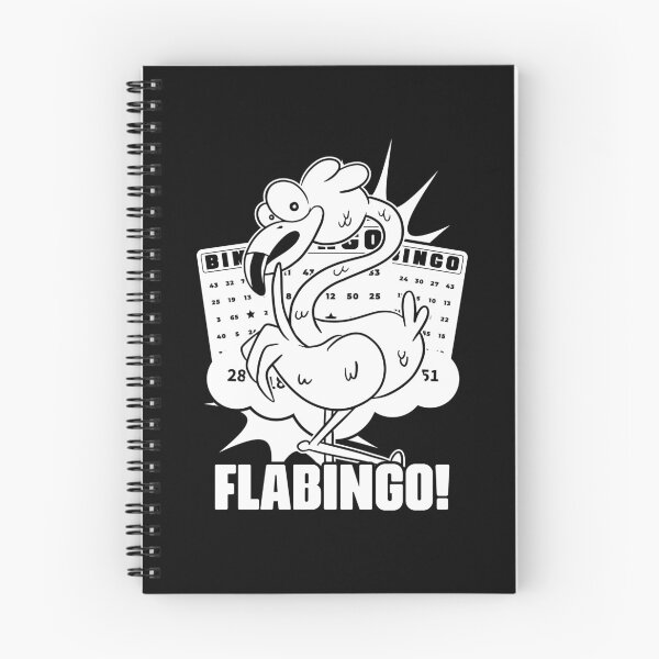 Item preview, Comical Flamingo Bingo Flamingo A Bingo Player Bingo Caller designed and sold by Nessshirts.