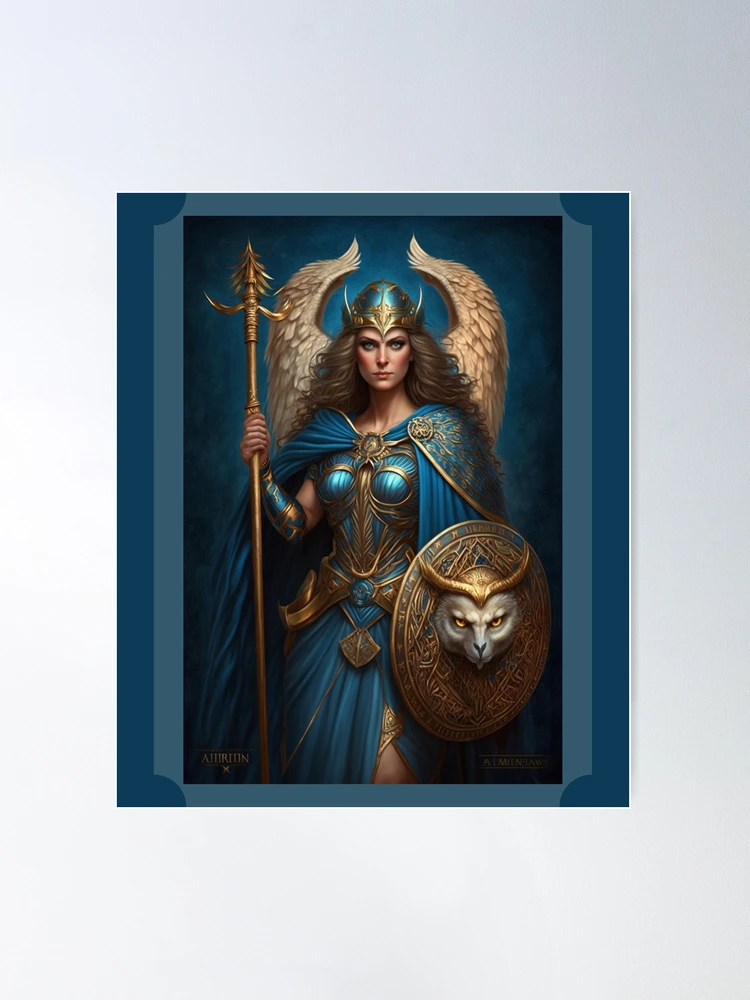Athena Digital Download Goddess of Wisdom, Warfare, and Handicraft Greek  Mythology AI Art Print Printable Image Stock Photo PNG -  Norway