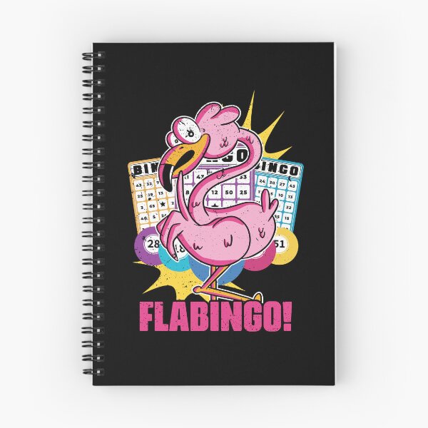 Item preview, Witty Flamingo Bingo Flamingo For Bingo Players Bingo Caller designed and sold by Nessshirts.