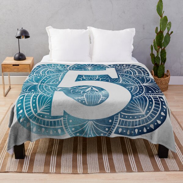 Item preview, Number 5 Mandala Monogram designed and sold by BuBuchi.