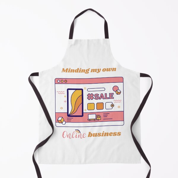 Item preview, Minding my own online business, funny entrepreneur designed and sold by NoetherSym.