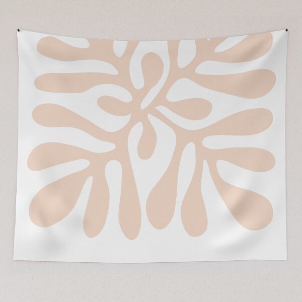 Item preview, Henri Matisse Flower, Paper Decoupes Art vanilla cream, Matisse Cutout's Flower designed and sold by re-make-.