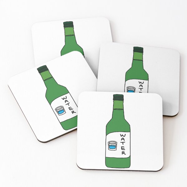 Item preview, WATER in the green bottle designed and sold by superbaechoo.