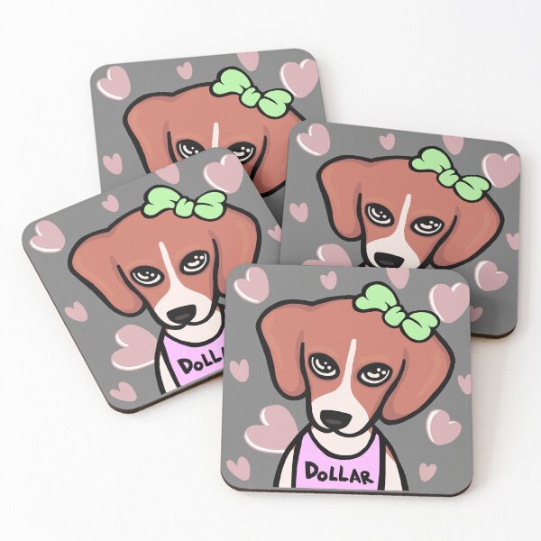 Item preview, Dollar Girl, Cute beagle designed and sold by SOPI SOPI CRAFT.