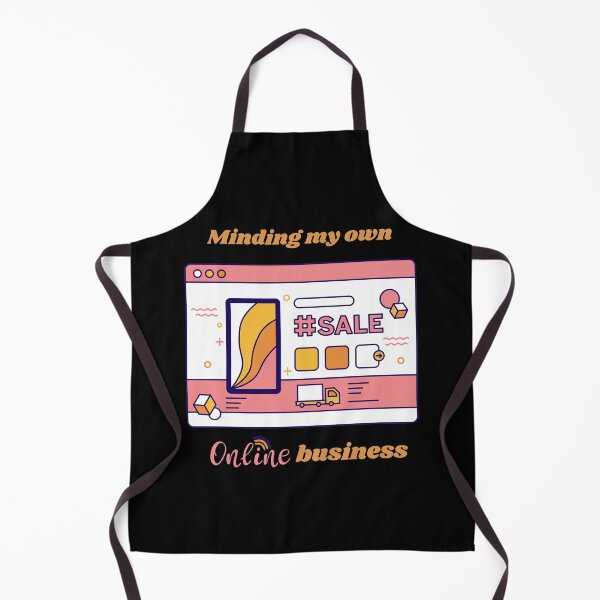 Item preview, Minding my own online business, funny entrepreneur designed and sold by NoetherSym.