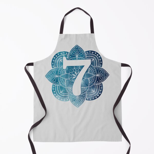 Item preview, Number 7 Mandala Monogram designed and sold by BuBuchi.