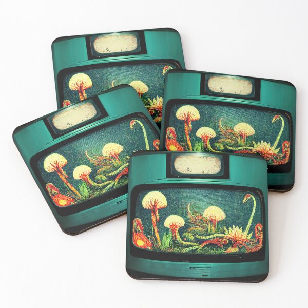 Item preview, Vegetable Television 4 designed and sold by Water Bear Design.