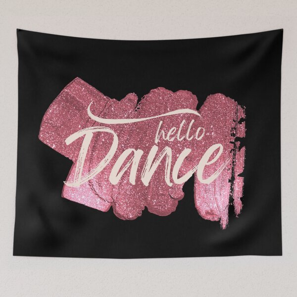 Item preview, Hello dance design on glitter  designed and sold by M-Infinite.