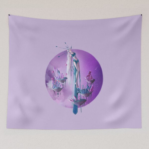 Item preview, Wizard and purple Starry night designed and sold by Nola-Art.