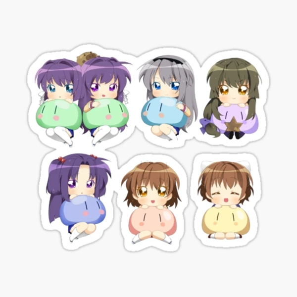 Clannad ~After Story~ - Fujibayashi Kyou - Fujibayashi Ryou - Furukawa  Nagisa - Tapestry (Chara-Ani)