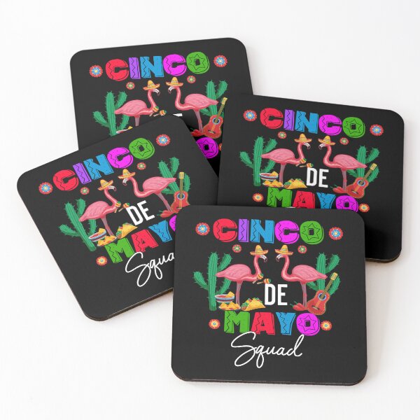 Item preview, Cinco de Mayo Squad Flamingo Lovers Mexican Holiday Party Group Matching designed and sold by Nzgiftsandmore.