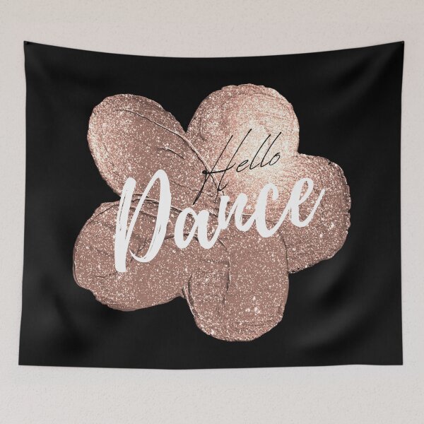 Item preview, Hello dance design on glitter  designed and sold by M-Infinite.