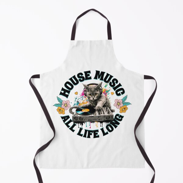 Item preview, HOUSE MUSIC - All 9 Lives Long  designed and sold by Discothreadz.