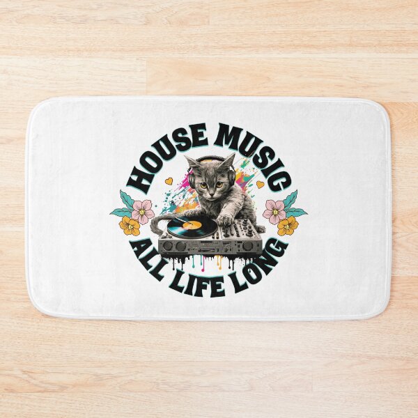 Item preview, HOUSE MUSIC - All 9 Lives Long  designed and sold by Discothreadz.
