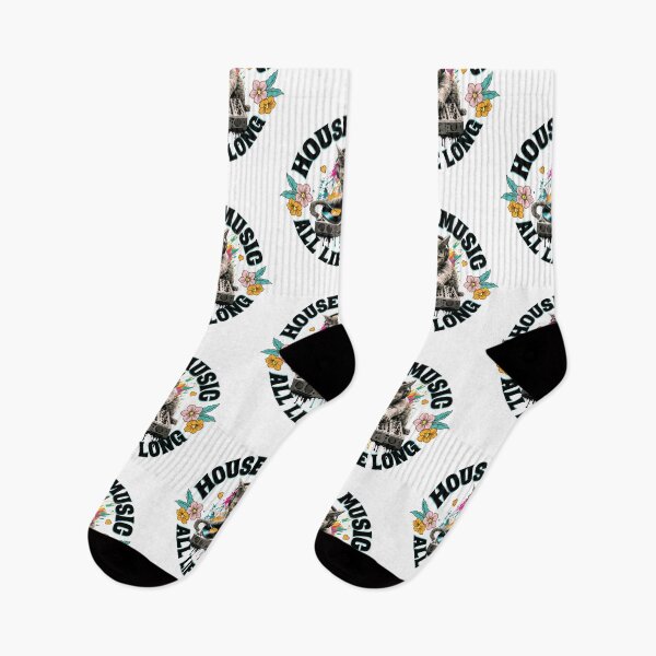 Item preview, HOUSE MUSIC - All 9 Lives Long  designed and sold by Discothreadz.
