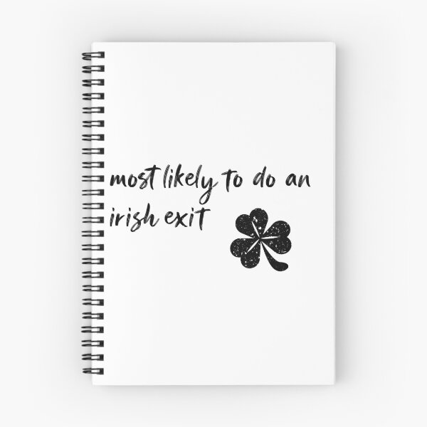 Item preview, most likely to do an irish exit designed and sold by 101univers.