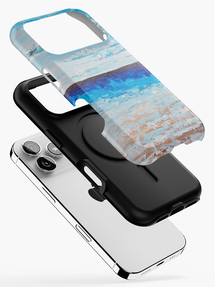 Thumbnail 2 of 4, iPhone Case, Ocean Blue designed and sold by RudyYoder.