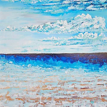 Artwork thumbnail, Ocean Blue  by RudyYoder