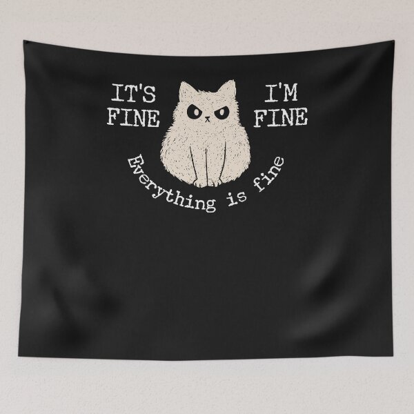 Item preview, Everything is fine - Grumpy - Bad mood designed and sold by ChrisFeil.
