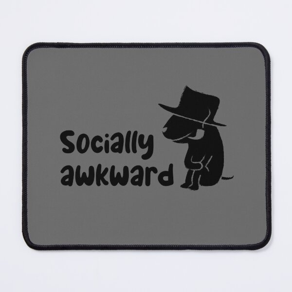 Item preview, Lonely mafia dog Socially awkward designed and sold by stripedcarpet.