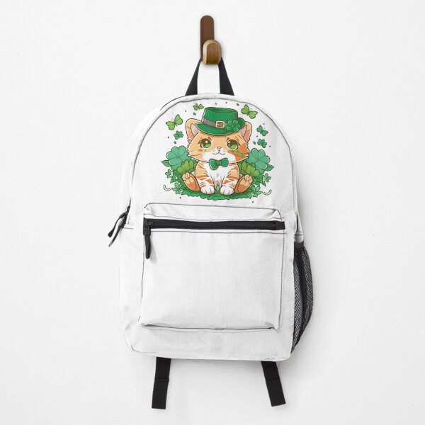 Item preview, Cat Leprechaun Kawaii Anime Funny Cat Lover Shamrock St Patrick's Day designed and sold by SecretDicer.