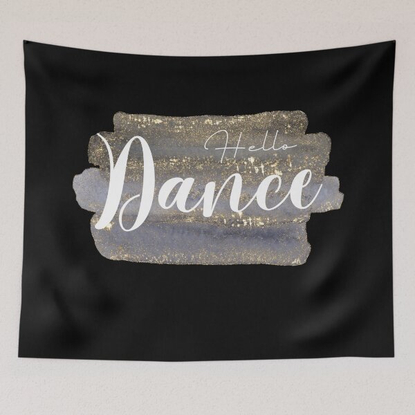Item preview, Hello dance design on glitter  designed and sold by M-Infinite.