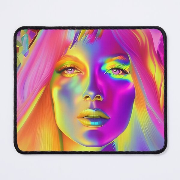 Item preview, Disco girl in neon colors designed and sold by Kawaii Girl.