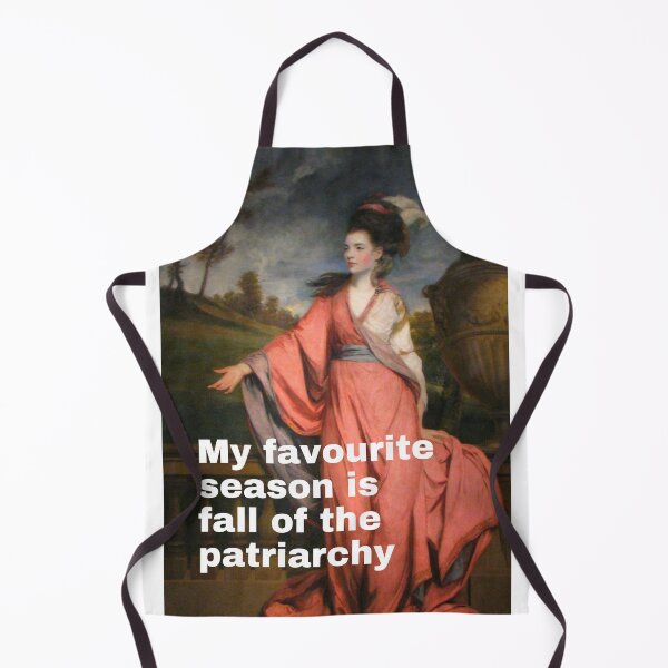 Item preview, My favourite season is fall of the patriarchy (Portrait 4) designed and sold by Mothership Files.