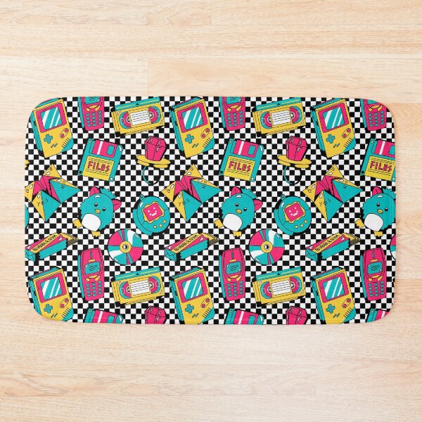 Item preview, 80s and 90s Nostalgia Retro Products Seamless Pattern designed and sold by MadeByBeata.